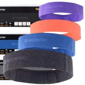 [콩심팥심]스포츠 등산 운동 이마 땀방지 슬림핏 스판 헤드밴드