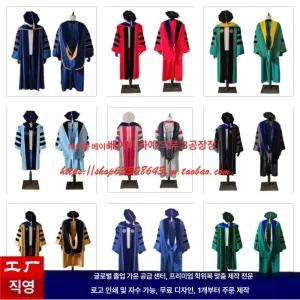 박사가운 학사모 세트 의상 수료식 박사학위복 졸업 졸업식 목사 졸업사진 석사