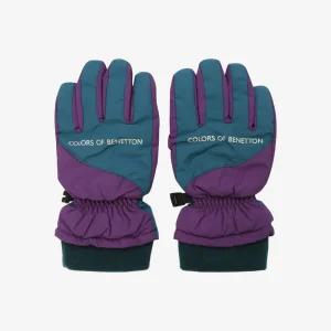 베네통 키즈 배색 스키장갑