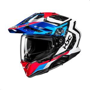 HJ 47 핀록 바이저가 장착된 HJC RPHA 60 다카르 오토바이 헬멧, 도트 승인(MC21, 소형)