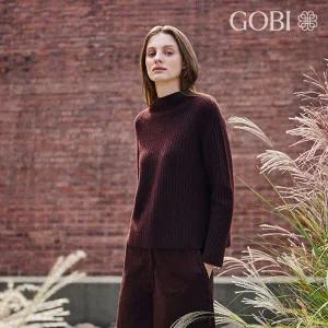 고비(GOBI) 캐시미어100 헤비게이지 루즈핏 풀오버