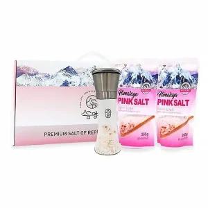 히말라야 핑크소금 3P세트 680g 그라인더 파우치세트 (WFFVCXH)
