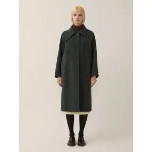 [갤러리아] [겨울] 해링본 싱글 핸드메이드 맥코트