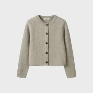 topten 여성) 알파카 블렌드 부클 재킷 가디건MSF1EC2501