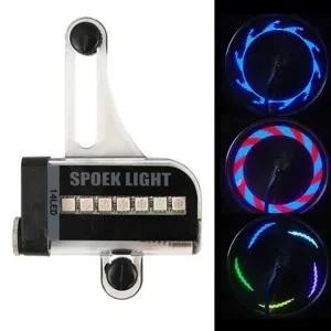 [RG1P254Q]자전거휠 라이트 LED 바퀴 후미등 패턴 전조등