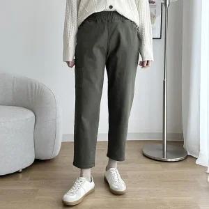 빅사이즈 511 부르면기모스판배기팬츠 DLOQ147