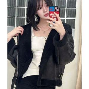 MIXXO 스탠카라 무스탕_MIWJLFV1PC