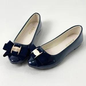 [피커]리본 에나멜 플랫슈즈 원피스 코디 단화 5컬러