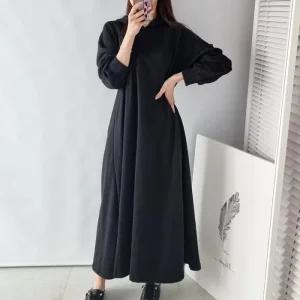 빅사이즈 512 촉감굳면후드롱원피스 DNSP913