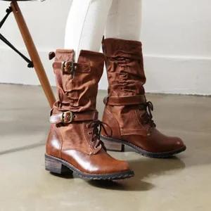 여성 부츠 빈티지 워커