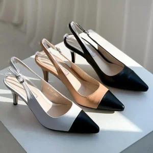 웨지힐 펌프스힐 펌프스 슬링백힐 구두 여자구두