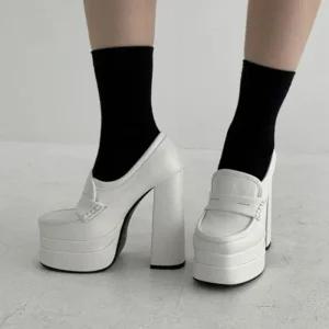 펌프스 구두 슬링백 여자구두 베이직 미들힐 웨지힐