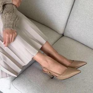 펌프스 미들힐 정장구두 웨지힐 슬링백 샌들 하이힐