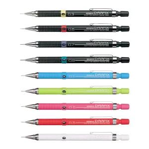 제브라드라픽스 블랙컬러샤프 0.3 0.5 0.7 0.9mm 샤프