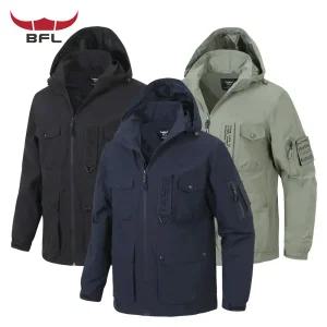 2025 가을 버팔로 남자 바람박이점퍼 아웃도어 점퍼 자켓 w026