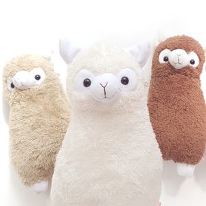 알파카 봉제 필통 파우치 귀여운 라마 펜슬 동물 케이스