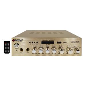 K-200 2CH 200W 블루투스 MP3 FM라디오 가정용 업소용 매장용 미니앰프 소형