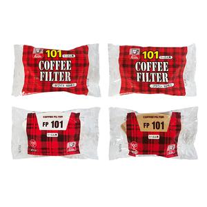 칼리타 커피필터 NK101/FP101/화이트/브라운/1~2인용
