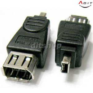 USB 1394 변환젠더 6P 4P 케이블 연결잭 연장선 단자