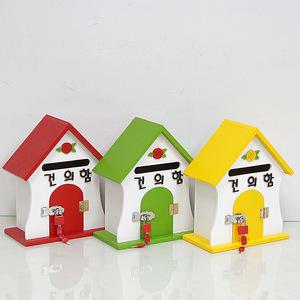자물쇠세로형 건의함 우체통 우편함 건의함 예쁜 우체통