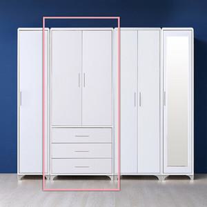 치모 3서랍 시스템 드레스장 도어형 800