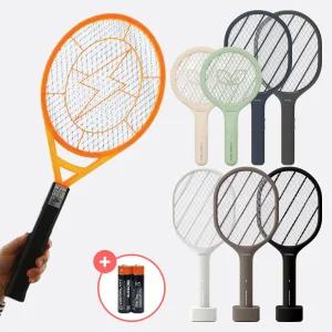 한일 전기모기채 전자파리채 전기채 충전식 건전지용 해충퇴치