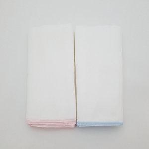 순면 무형광 무지라인 거즈 가제손수건 10장 패키지