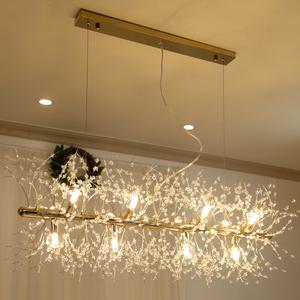 엔젤스 12등 펜던트(LED램프포함) / 눈찔림방지 눈꽃 엘사 식탁등 인테리어조명 샹들리에