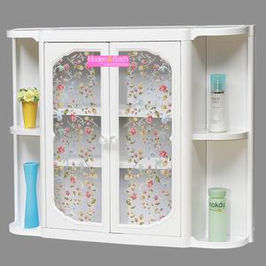 욕실수납장 양날개형 W 욕실장 욕실 선반 고급 화장실장 수건장 플라스틱