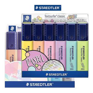 [e문구]스테들러 텍스트서퍼 파스텔 형광펜 6색세트 364 CWP6