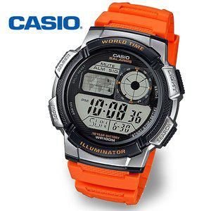 [카시오][정품] CASIO 카시오 AE-1000W-4B 학생 전자 방수 군인시계