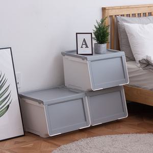 (대형 3P세트)플라스틱 슬라이딩 리빙박스 수납정리함