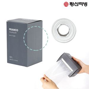 FRANCO 분리수거 비닐봉투 10L 20L 40L 50L 대용량 쓰레기봉지 투명비닐봉지