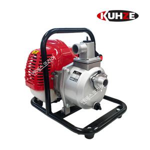 쿠츠 1인치 엔진양수기 WP10-ES / 43cc 예초기 2행정 엔진 장착 농업용 물펌프 양수기