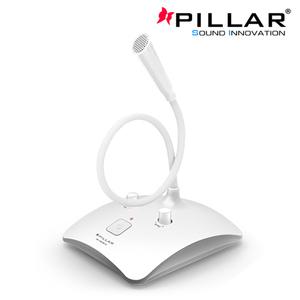 컴소닉 PILLAR CM-750 USB 화이트 스탠드 마이크 방송용 게임용 PC 컴퓨터 노트북