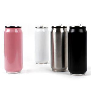 [아트박스]/디자인에버 플레인 맥주캔 스트로우 텀블러 500ml