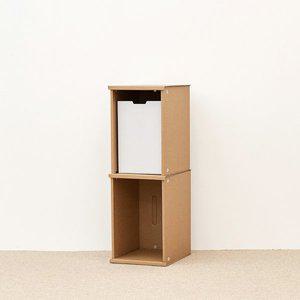 [페이퍼팝] 종이책장 책꽂이 2단(250폭)