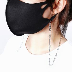 [제이반스][Jbans Classic] 써지컬스틸 사슬체인 안경줄겸 마스크목걸이 (C2001-AN648_SV)