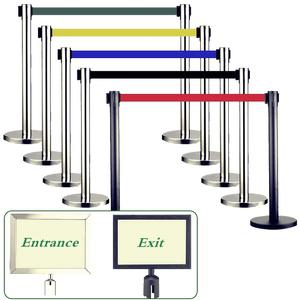 2m3m 스텐벨트차단봉 바리게이트 가이드라인 사인보드