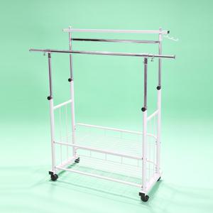국산 용접 이동행거 더블행거 2단 옷걸이