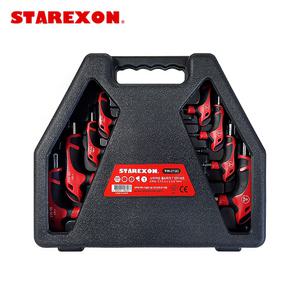 스타렉슨 볼&육각 T렌치세트 TW-210C (8PCS) (2~10mm) 육각 볼 티 렌치 T핸들