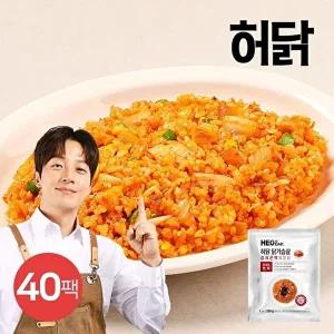 [허닭]닭가슴살 김치 곤약볶음밥 250g 40팩