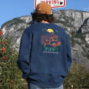 플루크 자수 캠핑카 맨투맨티셔츠 FMT3020-Z