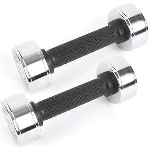 [스포키]크롬 아령 4kg 2개 도금 덤벨 피트니스 헬스 트레이닝