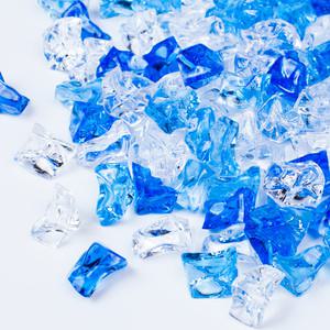 크리스탈 얼음보석 블루믹스 수족관장식 어항장식