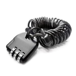 마이크로 번호키/스프링 와이어 타입/휴대용 소형 자전거 비밀번호 잠금장치 열쇠 자물쇠/열쇄