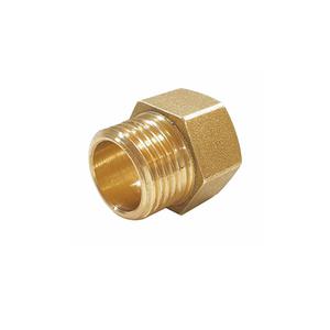 서비스 니플 (황동) (15A/3cm) 수도부속 신주니플