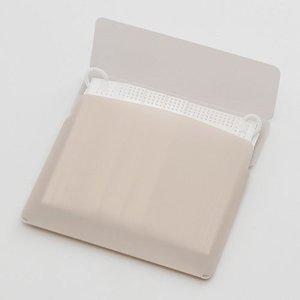 [그린에버메디신]일본 리히트랩 플리즈 마스크 접지 케이스 베이지 A-100-16 2매입