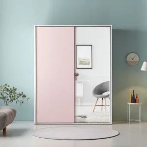 네오 슬라이딩 댐핑도어 거울옷장 라비오 1200 NES441