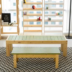 평상형벤치 소나무원목 벤치형 원목소파